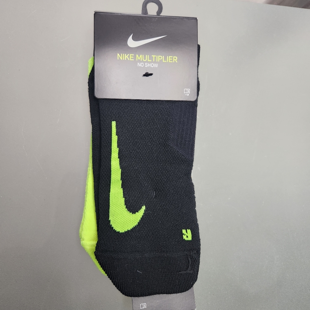 Nike No Show Socks 2 Pair Men's Size L